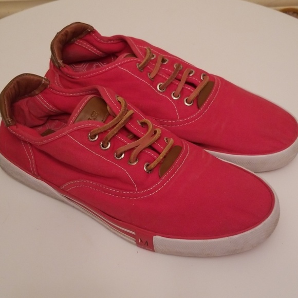 IMPULSE Other - IMPULSE Sneakers Red Canvas Shoes